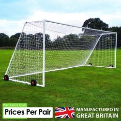 Sabre Champion Steel Portable Goals Pairs