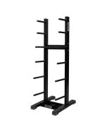 Jordan® Studio Barbell Rack 12 Sets - Black
